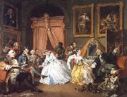 William Hogarth, Marriage a la Mode IV The Toilette